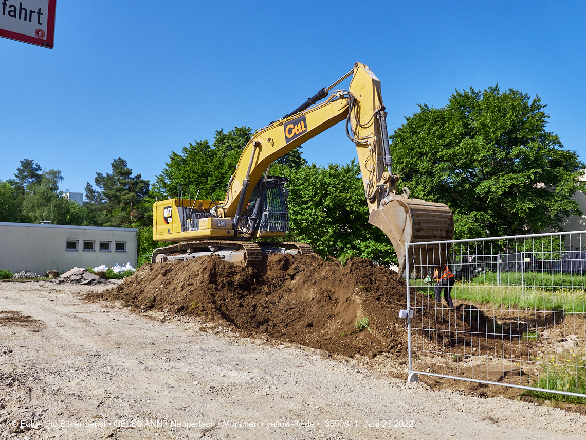 23.06.2022 - Baustelle zur Mütterberatung und Haus für Kinder